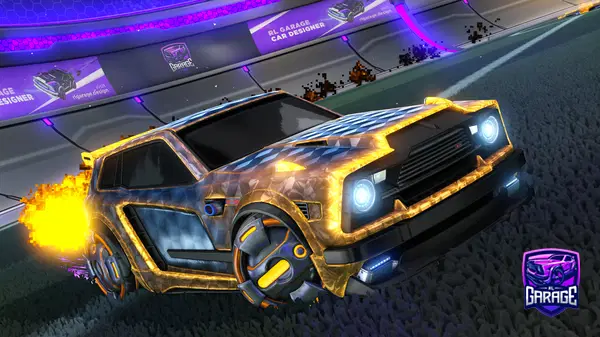 A Rocket League car design from Duckknight28