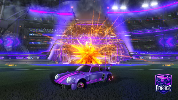 A Rocket League car design from vegetaga