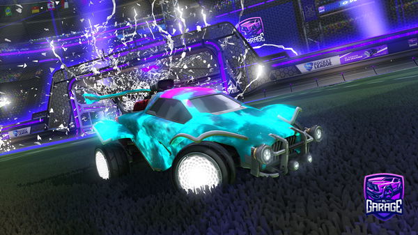 A Rocket League car design from RuffLetspixel