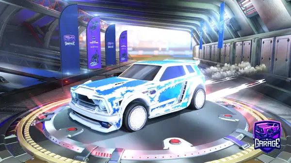 A Rocket League car design from flixcs_YT