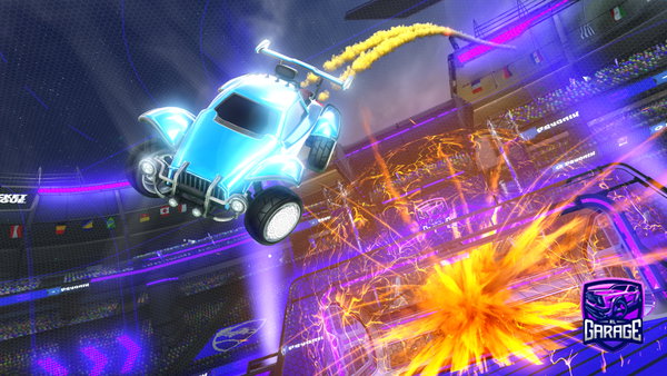 A Rocket League car design from RelayWRLD