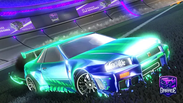 A Rocket League car design from HKS_CENTURY