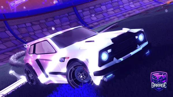 A Rocket League car design from rixd