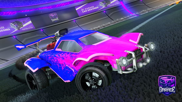 A Rocket League car design from BoZo_0708