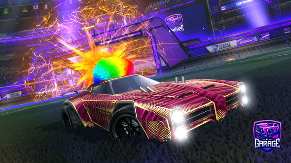 A Rocket League car design from DrChucklezz
