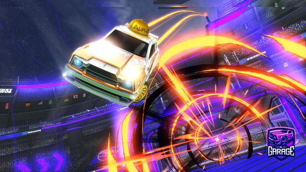 A Rocket League car design from PandaBoyStarz