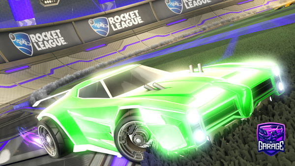 A Rocket League car design from darius127