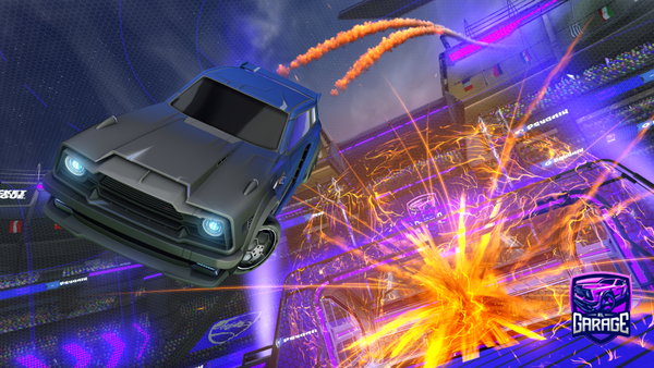 A Rocket League car design from ATZ-Tropiik