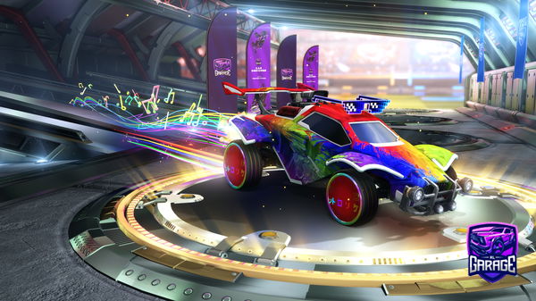 A Rocket League car design from CRACKED69JUSTIN