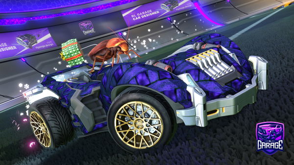 A Rocket League car design from SpoodsterB0i