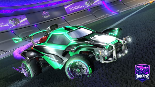 A Rocket League car design from Berzenji