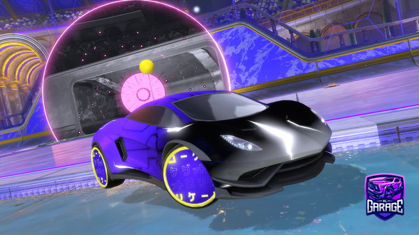 A Rocket League car design from Yalin-bro_editzYT