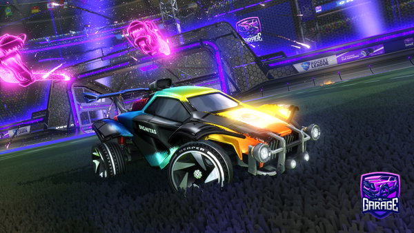 A Rocket League car design from no_friends429