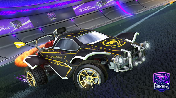 A Rocket League car design from CapsuleSand9912