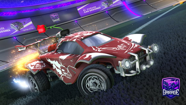 A Rocket League car design from kokokruu