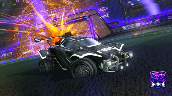A Rocket League car design from Dannyboyman
