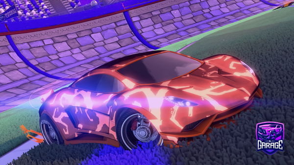 A Rocket League car design from FreestylingFenec