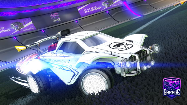 A Rocket League car design from gicy