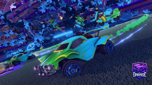 A Rocket League car design from alberito