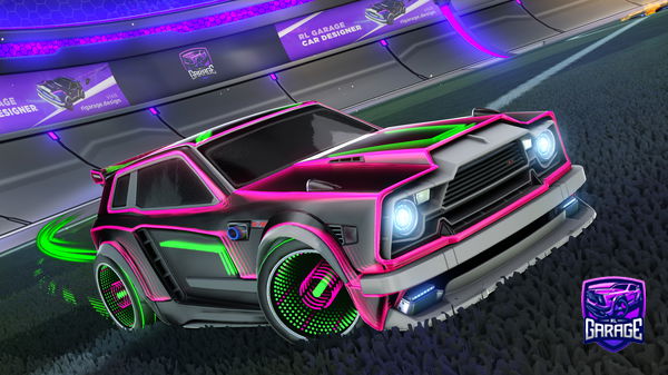 A Rocket League car design from -KOS-