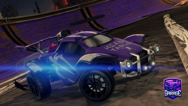 A Rocket League car design from kungberra