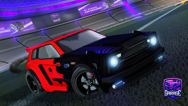 A Rocket League car design from babayoman