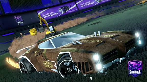 A Rocket League car design from abspielen