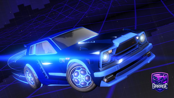 A Rocket League car design from wazikashi700