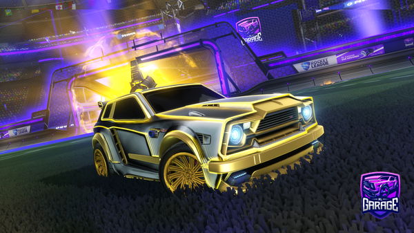 A Rocket League car design from Berneray
