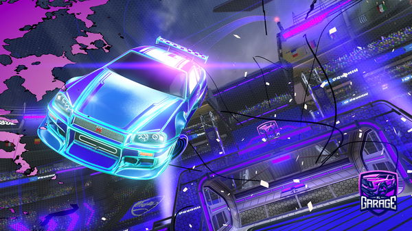 A Rocket League car design from rxptor9935