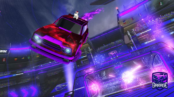 A Rocket League car design from Wolf_ttvconnfree