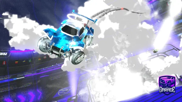 A Rocket League car design from Holdmylauchyt