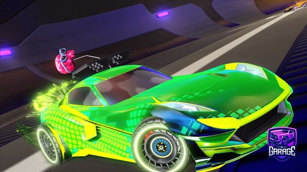 A Rocket League car design from TheGutoGuy