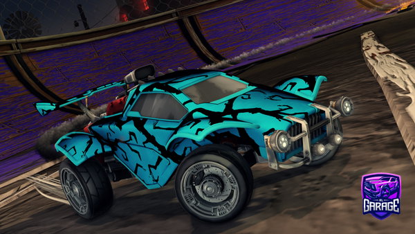 A Rocket League car design from dubbliuz