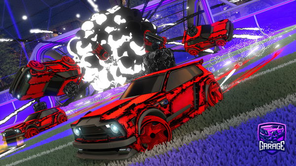 A Rocket League car design from VoidPlays