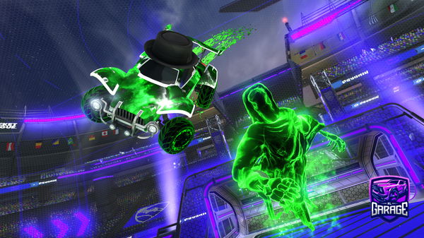 A Rocket League car design from calanto8