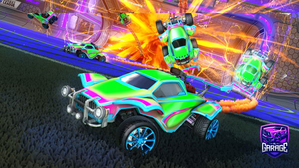 A Rocket League car design from Josephhoyle