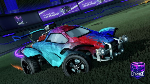 A Rocket League car design from Lqved_y27