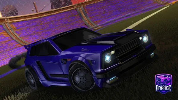 A Rocket League car design from Skylight12