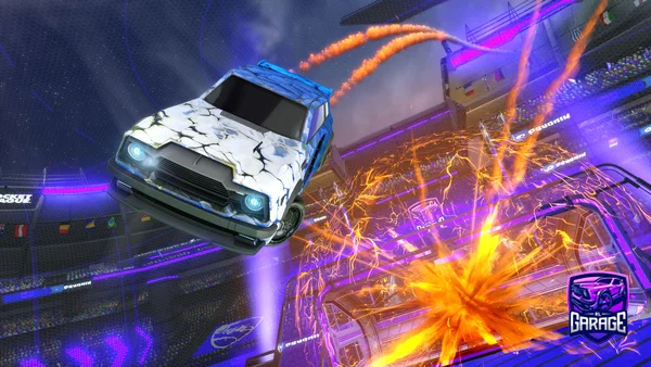 A Rocket League car design from charloduclos