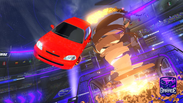 A Rocket League car design from iBulo
