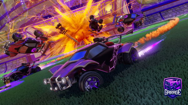 A Rocket League car design from Miresy