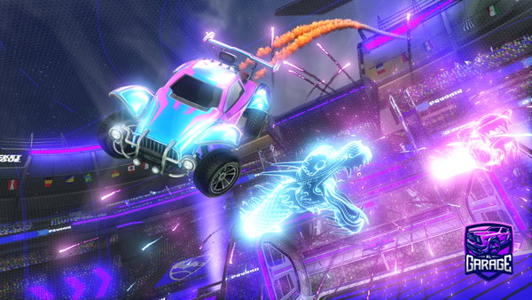 A Rocket League car design from JokiTWOX