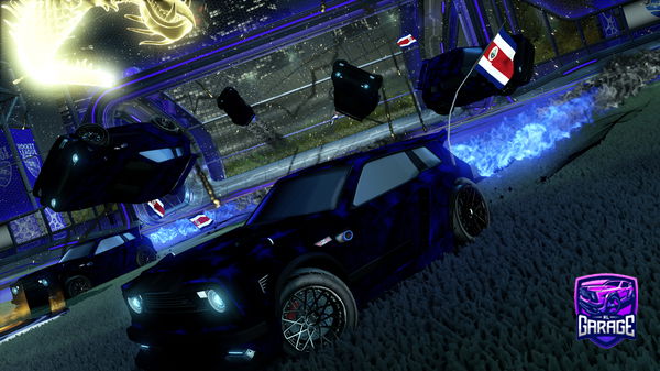 A Rocket League car design from Kaede_Nyuu