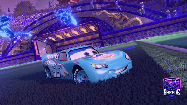 A Rocket League car design from TTVdotdot