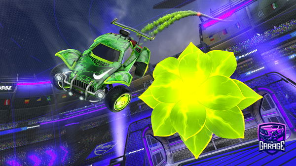 A Rocket League car design from xEMIRUJx