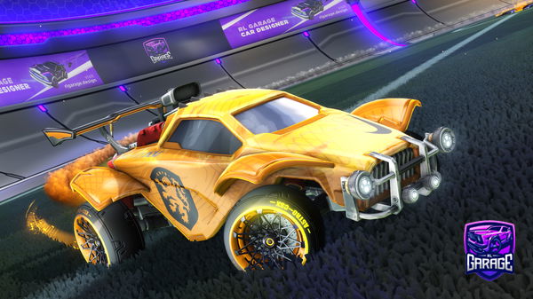 A Rocket League car design from Nextproevan225