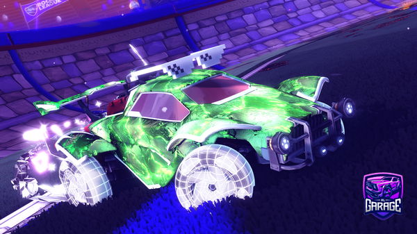 A Rocket League car design from iQuzii