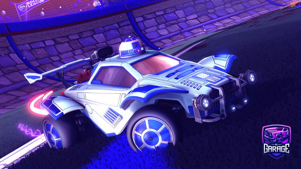 A Rocket League car design from Zacho7777