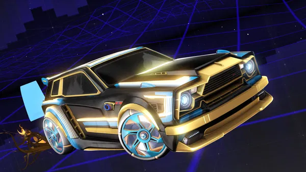 A Rocket League car design from Raiyu